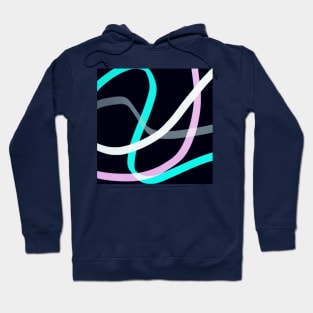 Dark Coincidences Abstract Pattern Hoodie